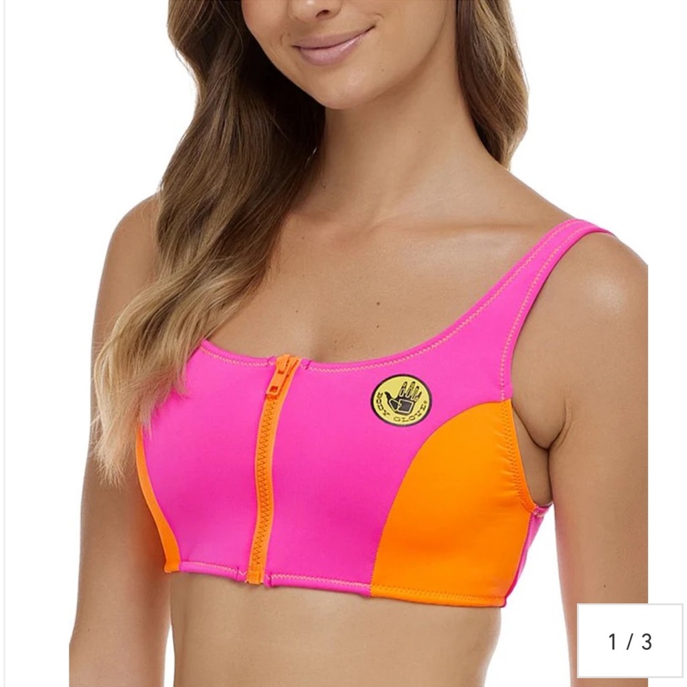 Body Glove Pink and Orange Bikini Set